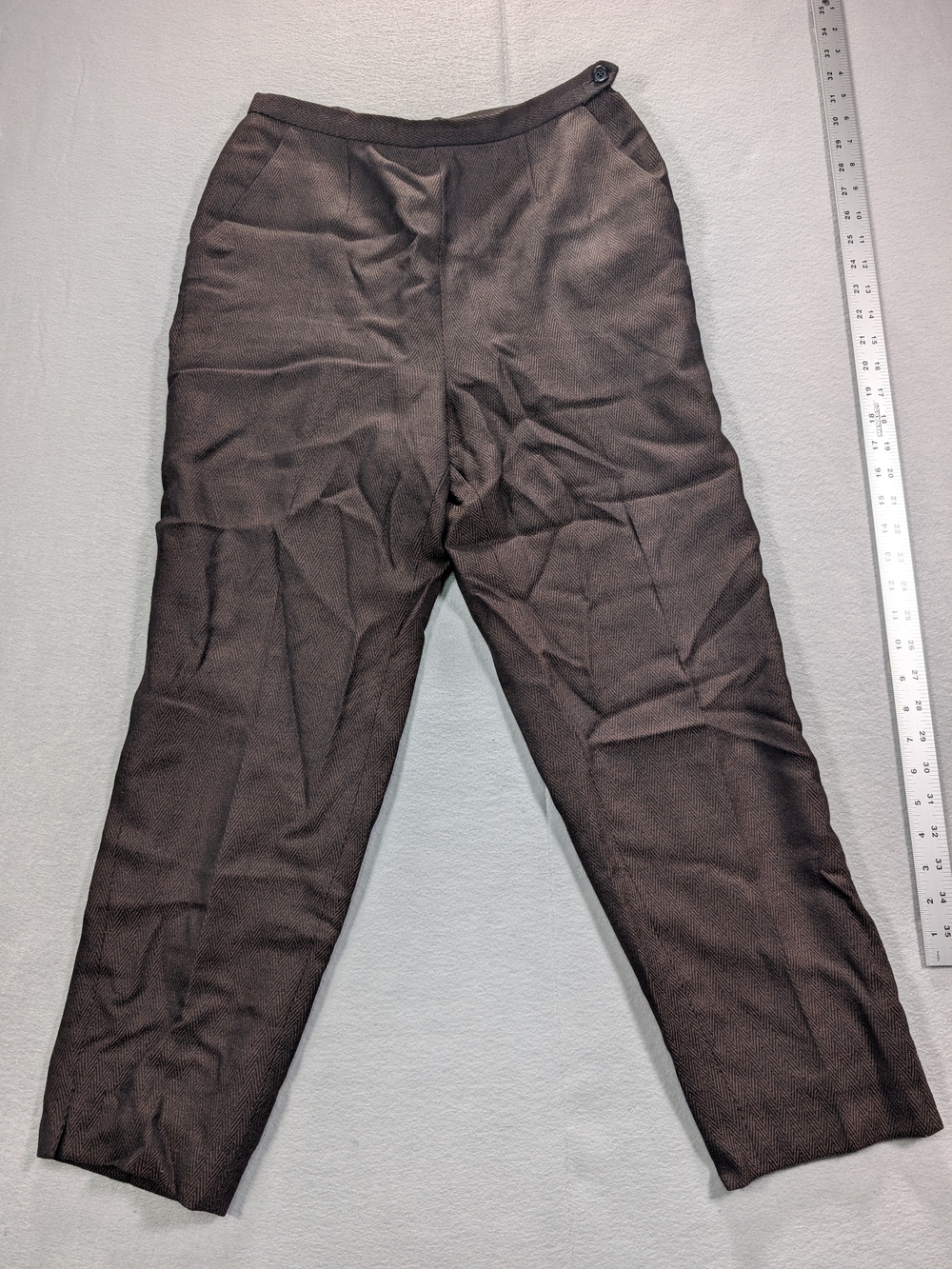 David N Women's Wool Pants Size 10 Petite #87